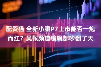 配资猫 全新小鹏P7上市能否一炮而红？吴佩频道编辑部吵翻了天